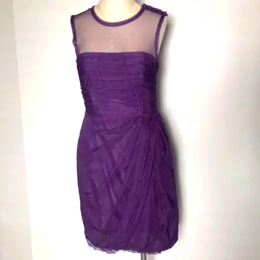 Blair Waldorf vibes - Vera Wang purple bridesmaid dress size 4 small or med